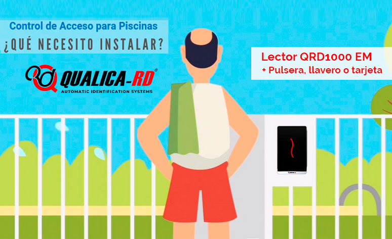 Control de acceso en piscinas y comunidades de vecinos